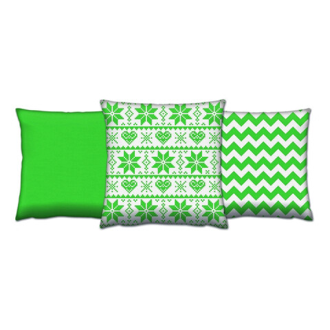 Set perne decorative	, AC-4408-4405-4409, 50% bumbac / 50% poliester, Multicolor