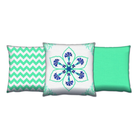 Set perne decorative	, AC-4429-4679-4430, 50% bumbac / 50% poliester, Multicolor