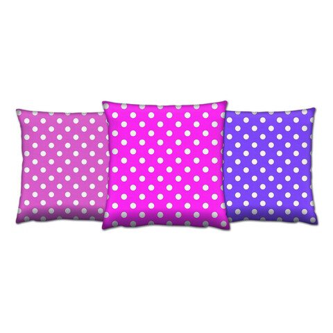 Set perne decorative	, AC-4610-4618-4611, 50% bumbac / 50% poliester, Multicolor