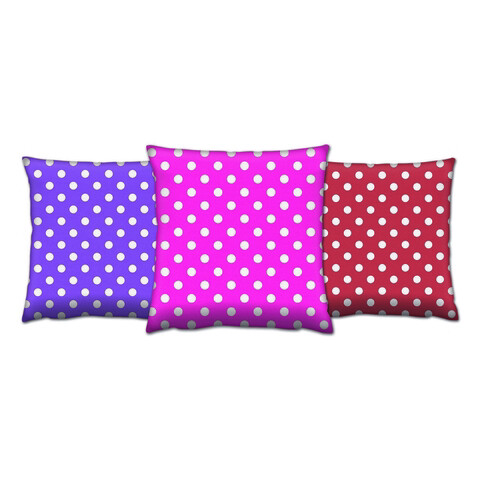 Set perne decorative	, AC-4611-4618-4612, 50% bumbac / 50% poliester, Multicolor