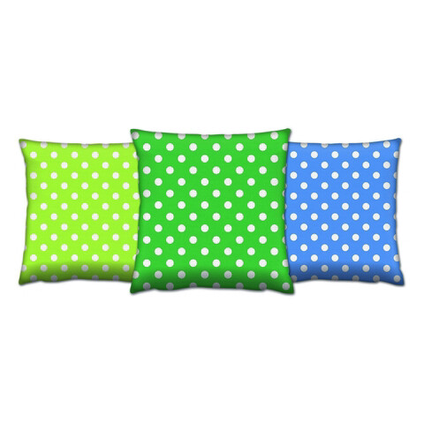 Set perne decorative	, AC-4616-4619-4617, 50% bumbac / 50% poliester, Multicolor