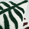 Perna, Pinales Organic Woven Punch PillowWith İnsert, 43x43 cm, Verde