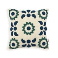 Perna, Margrit Punch Pillow With İnsert, 43x43 cm, Bleumarin / Gri