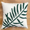 Set perne decorative	, Pinales Velvet Pillow Set With İnsert, Bumbac, Verde / Cupru