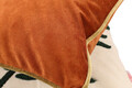 Set perne decorative	, Pinales Velvet Pillow Set With İnsert, Bumbac, Verde / Cupru