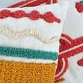 Set perne decorative	, Desert Love, Coral închis / Verde / Muștar / Galben