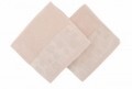 Set 2 prosoape de maini 50x90 cm, 100% bumbac, Soft Kiss, Papatya  Beige