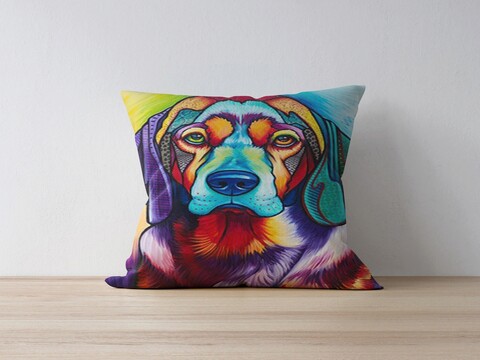 Husa de perna, a1042, 43x43 cm, Multicolor