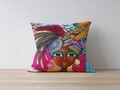 Husa de perna, a1075, 43x43 cm, Multicolor