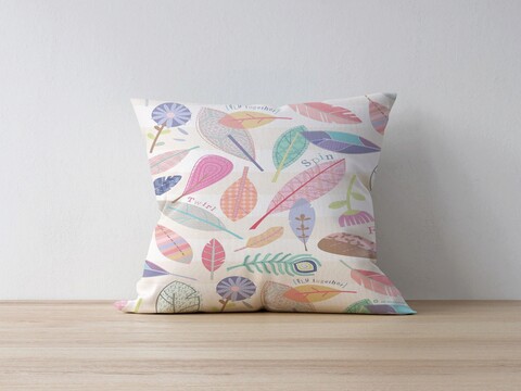 Husa de perna, a1079, 43x43 cm, Multicolor