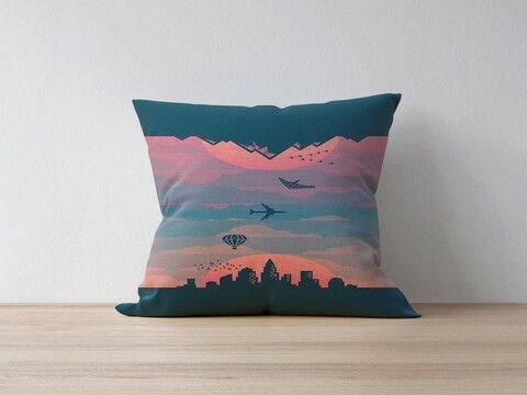 Husa de perna, a1129, 43x43 cm, Multicolor