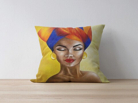 Husa de perna, a1169, 43x43 cm, Multicolor
