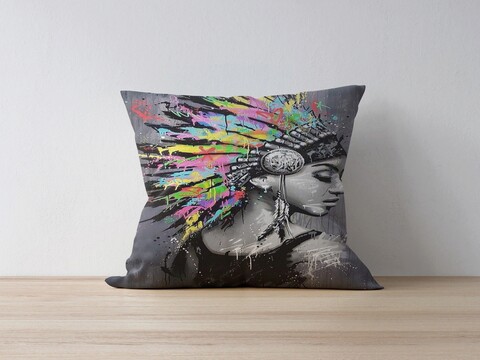 Husa de perna, a1178, 43x43 cm, Multicolor