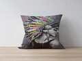 Husa de perna, a1178, 43x43 cm, Multicolor