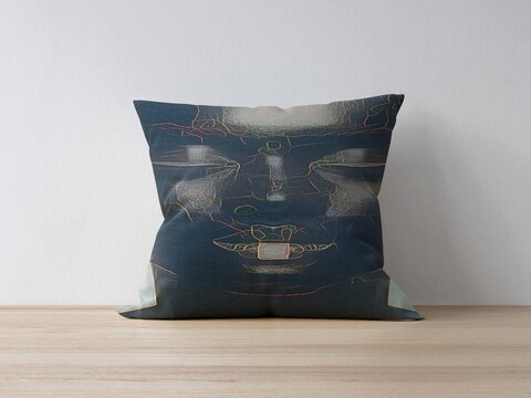 Husa de perna, a1196, 43x43 cm, Multicolor