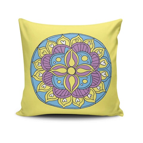 Perna, MANDALA-09, 43x43 cm, 50% bumbac / 50% poliester, Multicolor