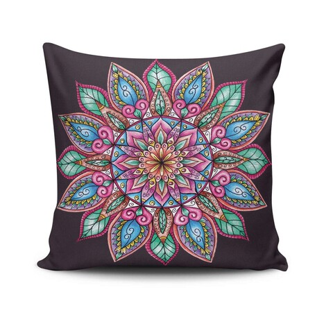 Perna, MANDALA-14, 43x43 cm, 50% bumbac / 50% poliester, Multicolor