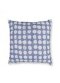 Perna, YST0385, 45x45 cm, Poliester, Alb/Mov