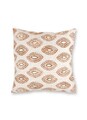 Perna, YST0395, 45x45 cm, Poliester, Alb/Maro