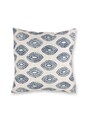 Perna, YST0397, 45x45 cm, Poliester, Alb/Albastru