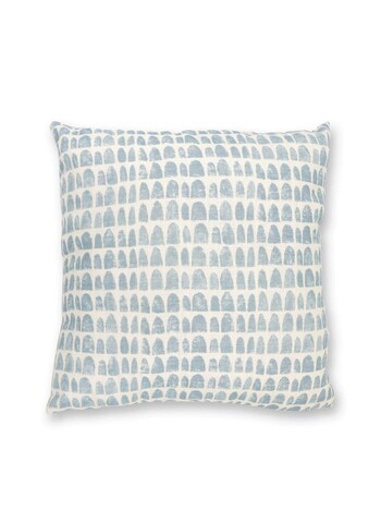 Perna, YST0401, 45x45 cm, Poliester, Alb/Albastru