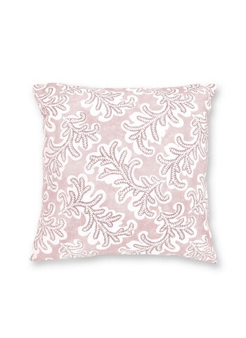 Perna, YST0402, 45x45 cm, Poliester, Alb/Roz