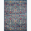 Covor, Vintage 7654 , 160x230 cm, Polipropilena, Albastru