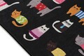 Covor, Black Cats DJT, 60x90 cm, Multicolor