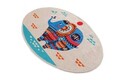 Covor, Etnic Oval DJT, 60x90 cm, Multicolor