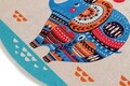 Covor, Etnic Oval DJT, 60x90 cm, Multicolor