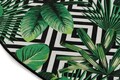 Covor, Tropik Oval DJT, 60x90 cm, Multicolor