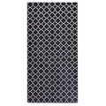 Covor, Kupa, 80x150 cm, Alb/Negru
