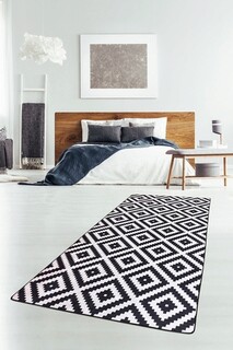 Negru;Alb, 80x200 cm