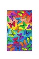 Covor, Colorato Farfalle Djt, 80x100 cm, Multicolor