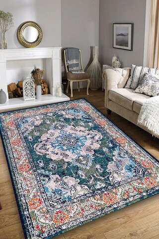 Covor, Alfombra  Şönil Cotton , 80x150 cm, Bumbac;Poliester, Multicolor