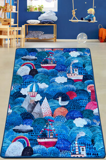 80x140 cm, Albastru