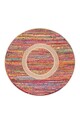 Covor, Colored Jute Çap 100, Multicolor