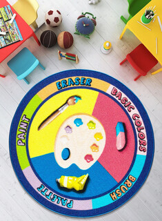 Multicolor, 200x200 cm