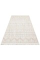 Covor de hol, Czy 02, 80x150 cm, Poliester, Gri / Bej