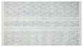 Covor, Ar 01, 160x230 cm, Bumbac, Gri/Alb