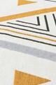 Covor, Ar 18 Yellow Grey , 80x150 cm, Bumbac reciclat, Galben / Gri