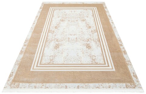 Covor, St 17 Beige Xw , 80x150 cm, Poliester, Bej/Alb