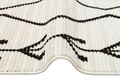 Covor, Zm 02 Cream Black , 80x300 cm, Polipropilena, Multicolor