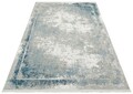Covor, Vr 17 Grey Blue Xw , 100x200 cm, Viscoza, Multicolor