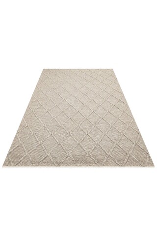 Covor, Diamond Brown, 130x190 cm, Lana, Gri