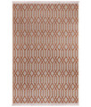 Covor, 23037A , 60x100 cm, 100% Iuta/tesatura chenille, Portocaliu