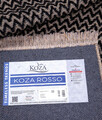 Covor, 23033A , 80x150 cm, 100% Iuta/tesatura chenille, Gri inchis