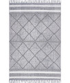 Covor, 75536A , 78x150 cm, Poliester, Gri
