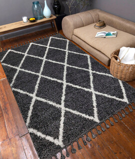 120x180 cm, Antracit;Alb