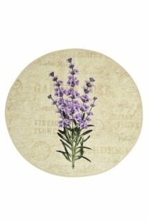 100x100 cm, Bej/Mov/Verde